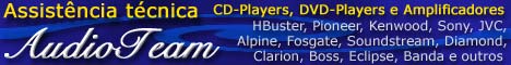 Assist�ncia t�cnica de cd-players, dvd-player e amplificadores � com o Audio Team.