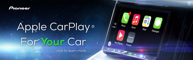 Pioneer e Alpine anunciam o uso do CarPlay da Apple
