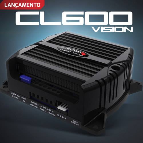 Amplificador Stetsom Vision - CL 600 - Classe D 12cm