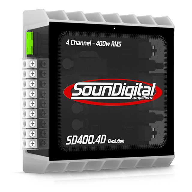 Amplificador Soundigital SD400.4D Evo 4x100w RMS