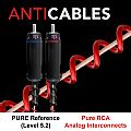 Cabos RCA da marca AntiCable utilizam fios rgidos 