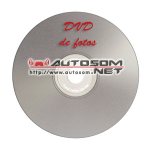 DVD com fotos