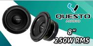 Questo Audio lana novo subwoofer QS250A 8″ com 250W RMS