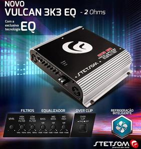 Lanamento: Stetsom 3K3EQ Equalizador - 3350W RMS 12,6v