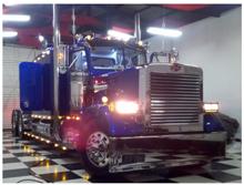 Inaugura��o do projeto de som em caminh�o Peterbilt 359 na Expoclassic 2013