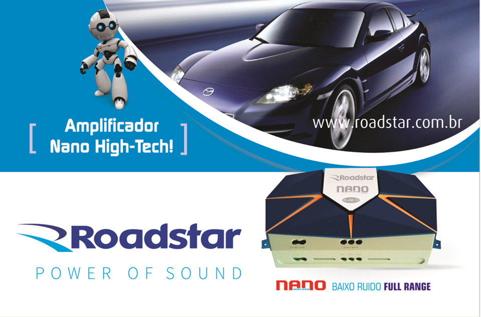 Roadstar prepara lançamento de amplificador compacto