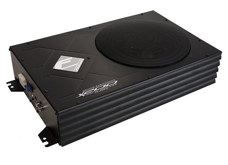 Caixa amplificada Falcon X200 subwoofer de 8 polegadas