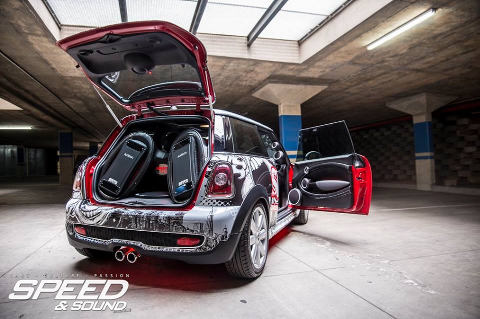 Mini cooper S - 3 vias Audison