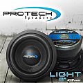 Lanamento subwoofer Protech Light 8 pol. 420W RMS