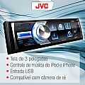 JVC KD-AV300  um multimdia com tela de 3 polegadas